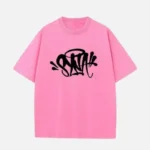Pink Syna World Graffiti Tee