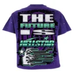 Purple Hellstar Studios Glasses T-Shirt - Image 2