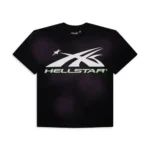 Purple Hellstar Glow in the Dark Sports Logo T-Shirt