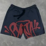 Red/Black Central Cee Syna World Short Set - Image 4