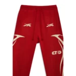 Red Hellstar Sports Trackpants - Image 3