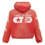 Red Hellstar Studios Zip-Up Hoodie - Image 2