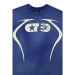 Hellstar Royal Blue Warm-Up T-shirt - Image 3