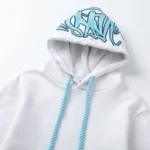 White/Blue SYNA World SYNA Logo Sweatsuit - Image 4
