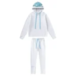 White/Blue SYNA World SYNA Logo Sweatsuit
