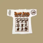 White Hellstar Records Black Stars T-shirt