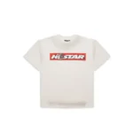 White Hellstar Box Logo T-Shirt