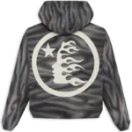 White Hellstar Classic Logo Airbrush Zip-Up Hoodie - Image 2