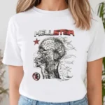 White and Cream Hellstar Studios Human Development T-Shirts - Image 3