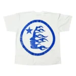 Blue and White Hellstar Gel Sport Logo T-shirts - Image 2