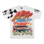 White Hellstar Studios God Speed T-shirt "Highway to Victory"