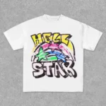 Men's Hellstar Horror Graphic Tee-shirts - Image 2