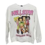 White Hellstar Studios Paradise Girls Long Sleeve