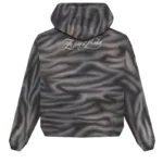 White Hellstar Path to Paradise Airbrush Zip-Up Hoodie - Image 2