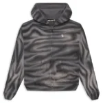 White Hellstar Path to Paradise Airbrush Zip-Up Hoodie