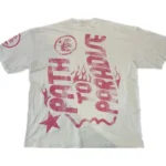White Hellstar Spiritual Olympics T-shirt - Image 2