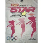 White Hellstar Spiritual Olympics T-shirt - Image 3