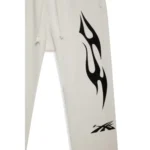 Hellstar White Sports Sweatpants - Image 3