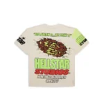 White Hellstar Studios Brick Wall T-Shirt - Image 2