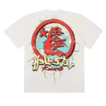 White/Cream Hellstar Studios Heaven on Earth T-shirts - Image 2