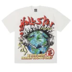 White/Cream Hellstar Studios Heaven on Earth T-shirts