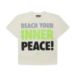 White/Green Hellstar Studios Inner Peace Tee