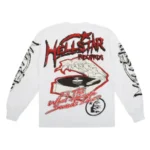Men's White Hellstar Records Long Sleeve Tee - Image 2