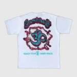 Black/White Hellstar Meditation Skeleton T-shirts - Image 4