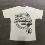 White/Black Hellstar Studios Smile Planet Tees - Image 2