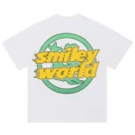 Black/White Hellstar Records Smiley World Tees - Image 2