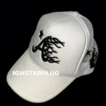 White/Black Hellstar Studios Records Hat