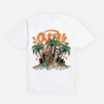 White Syna World Palm Tree T-shirt