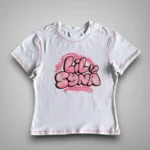 White-Pink Syna World Lil SYNA Tee