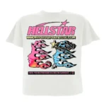 Pink/White Women's Hellstar Pixel T-Shirt