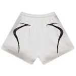 White and Black Hellstar Warm-Up Shorts - Image 2