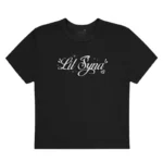 Black/White Women's SYNA World Lil SYNA Script Tees - Image 3