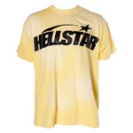 Yellow/Black Hellstar Classic Glitter Logo T-Shirt