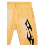 Hellstar Yellow Sports Sweatpants - Image 3
