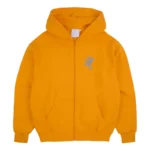 Yellow SYNA World SYNA Circle Zip-Up Hoodie