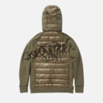 Olive Green Syna World Puffer Hooded Jacket - Image 2