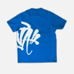 Blue Syna World Syna Logo T-Shirt - Image 2