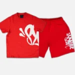 Red Syna World Team Syna Twinset Short Set