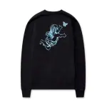 Black/Blue Girls Don’t Cry Angel Logo Sweatshirt - 2