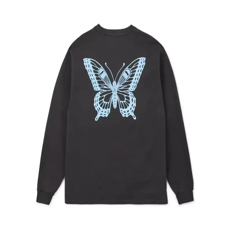 Black Girls Don’T Cry Butterfly Long Sleeve Sweatshirt