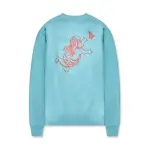 Blue/Red Girls Don’t Cry GDC Angel Logo Crewneck Sweatshirt - 2