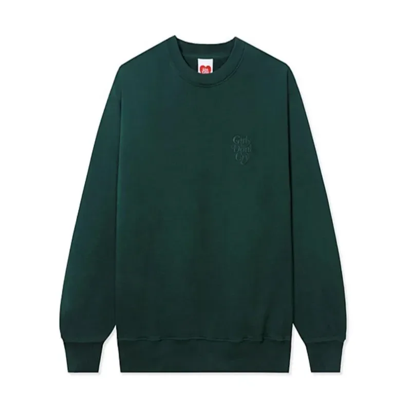Green Girls Don’T Cry Gdc Logo Sweatshirt Green Girls Don’T Cry Gdc Logo Sweatshirt