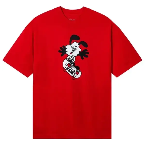 Red Verdy Vick Skating T-shirt