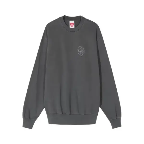 Stone Girls Don’t Cry Tonal Crewneck Sweatshirt