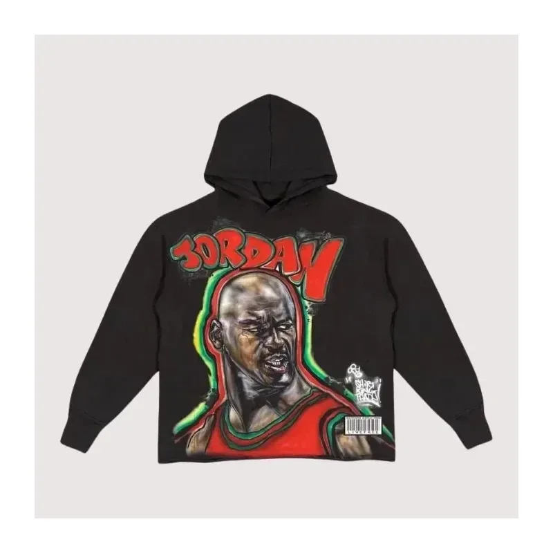 Barriers 23 Jordan Is Back Hoodie Black