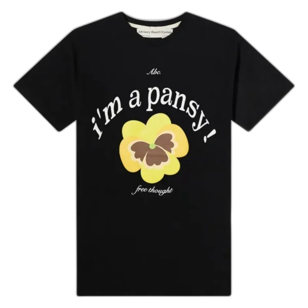 Black Advisory Board Crystals Pansy T-Shirt